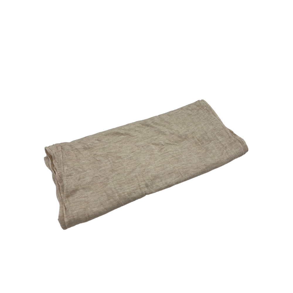 Classic Beige Linen Scarf | Swaggy Steals - Unique Finds - Swaggy Steals