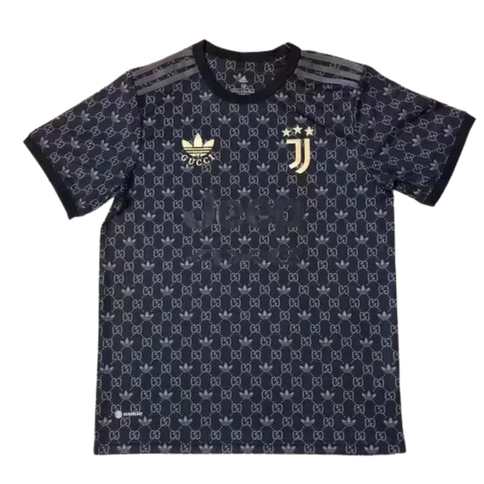 Juventus Limited Edition 2023 Gucci x Adidas Soccer Jersey - Black - Swaggy Steals