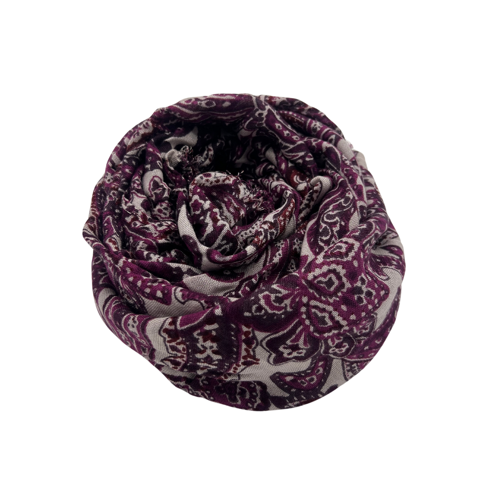 Elegant Paisley Pattern Scarf - Luxurious and Stylish - Swaggy Steals