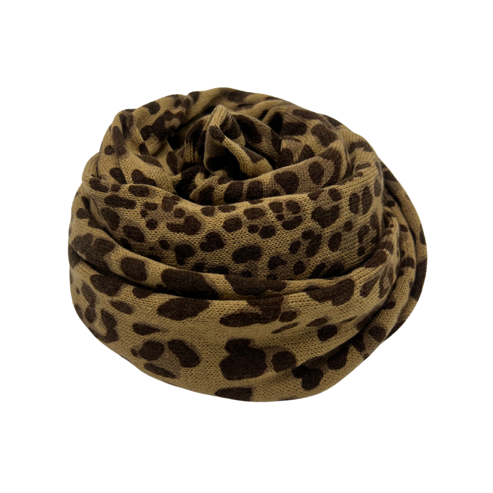 Stylish Leopard Print Scarf - Perfect Accessory for Any Outfit - Swaggy Steals