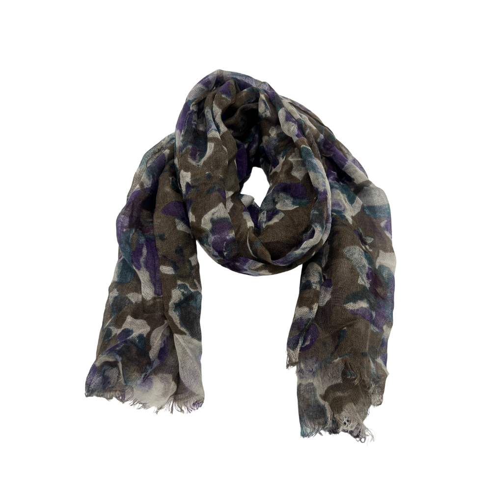 Floral Pattern Wool Scarf | Swaggy Steals - Curated Unique Finds in Fashion Accessories - Swaggy Steals