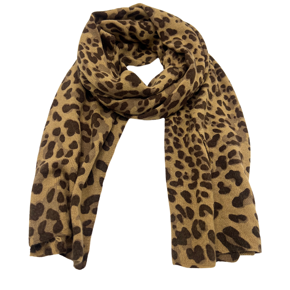 Stylish Leopard Print Scarf - Perfect Accessory for Any Outfit - Swaggy Steals