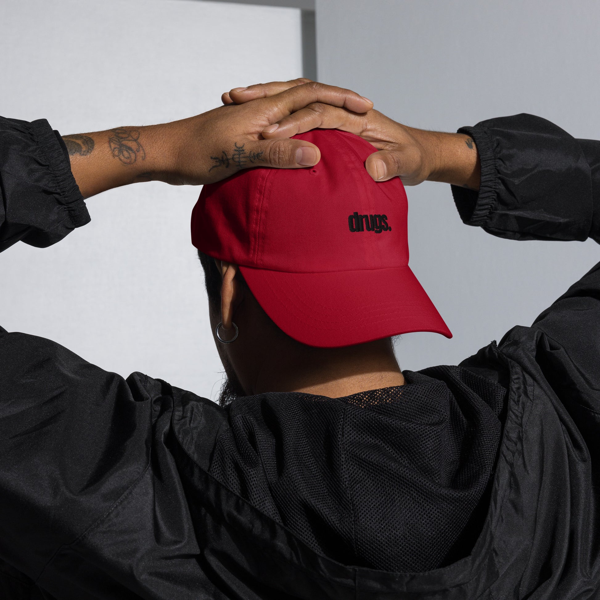 Drugs Simple Dad hat | Swaggy Collective Street Wear - Swaggy Steals