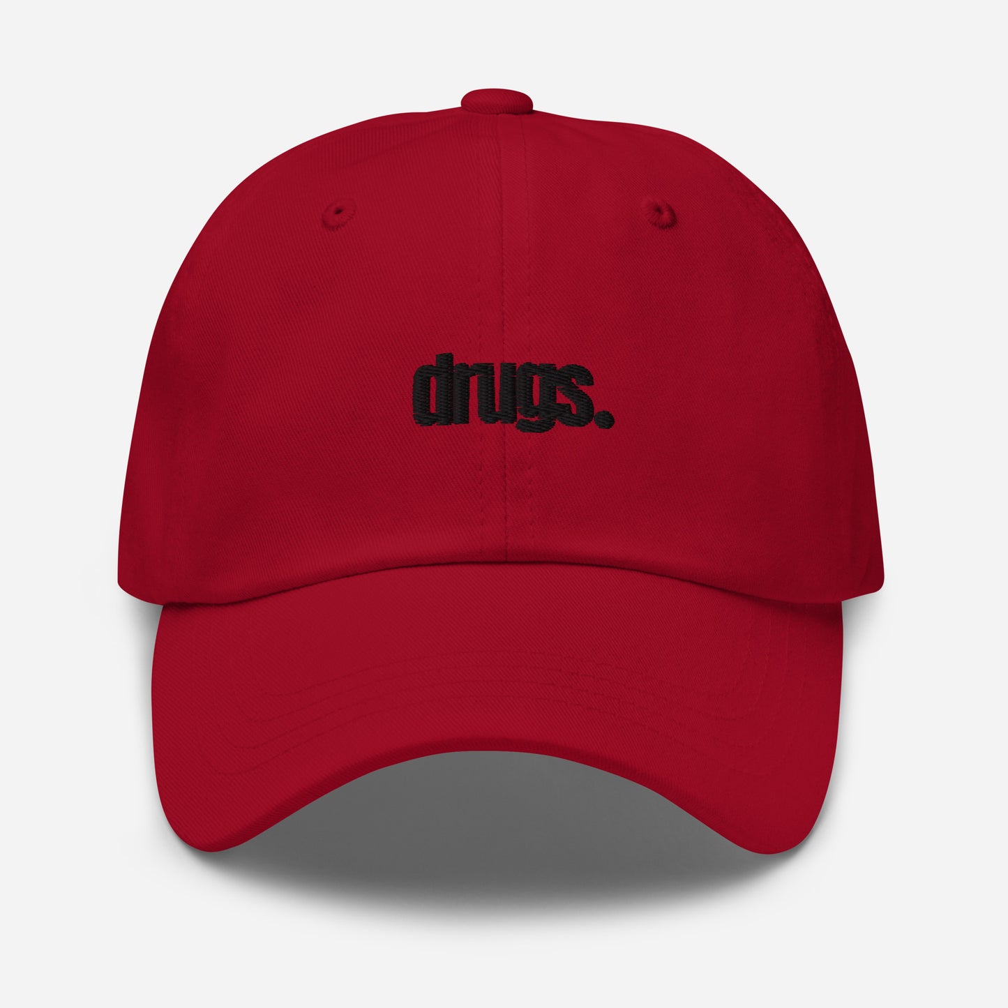 Drugs Simple Dad hat | Swaggy Collective Street Wear - Swaggy Steals