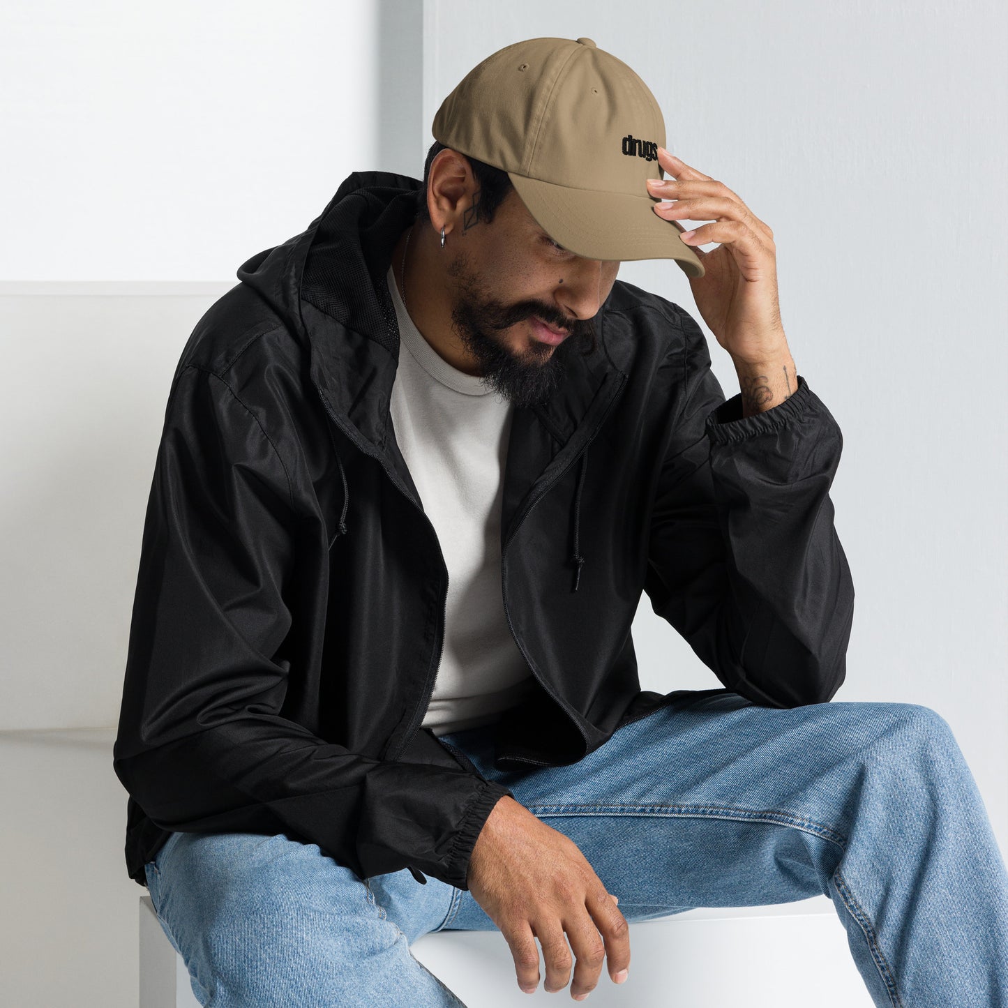 Drugs Simple Dad hat | Swaggy Collective Street Wear - Swaggy Steals