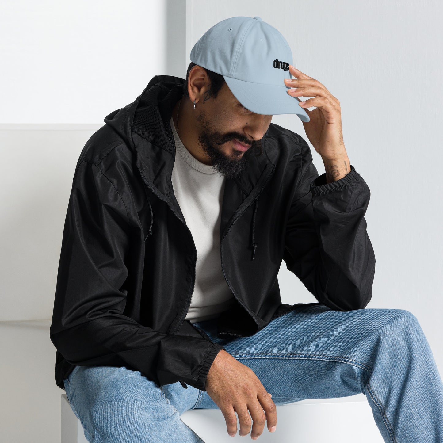 Drugs Simple Dad hat | Swaggy Collective Street Wear - Swaggy Steals