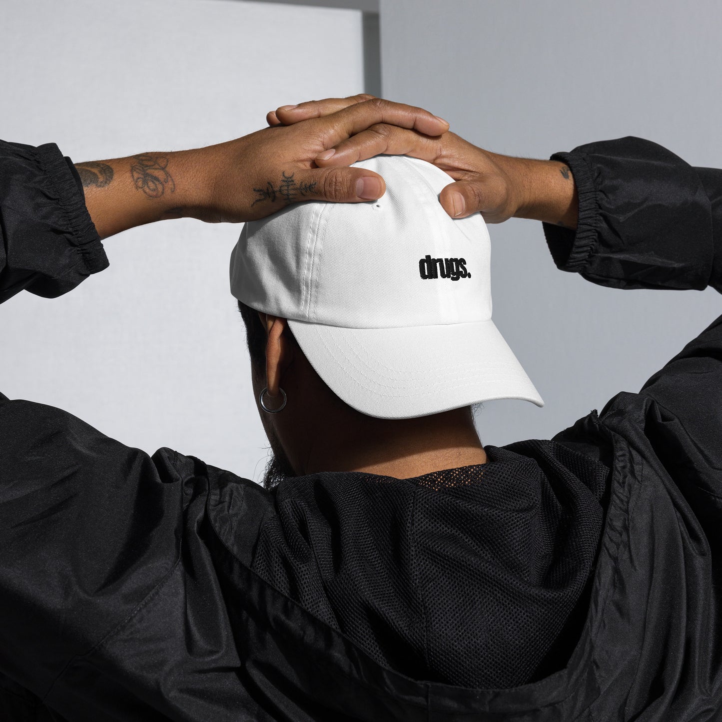 Drugs Simple Dad hat | Swaggy Collective Street Wear - Swaggy Steals