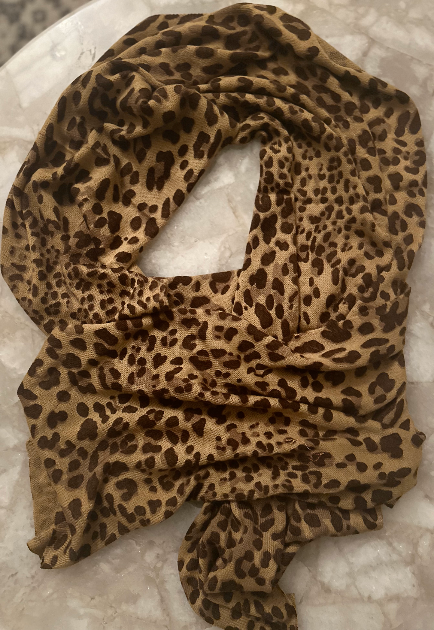 Leopard Print Scarf for Women - Lightweight Fashion Accessory - Swaggy Steals