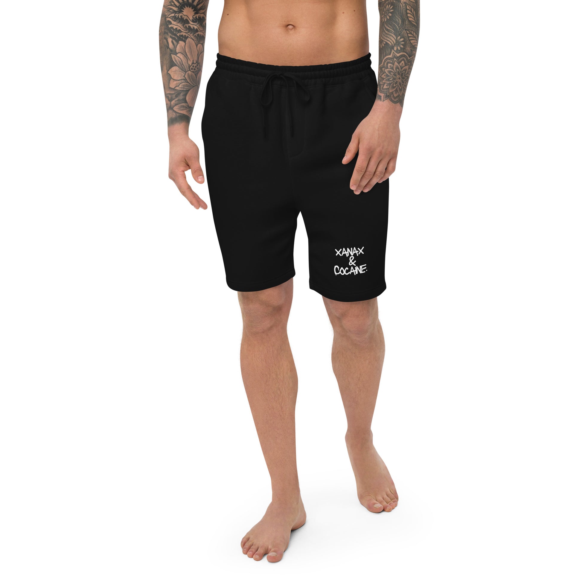 Xan and Blow Enthusiasts Men's fleece shorts | Swaggy Collective Street Wear - Swaggy Steals