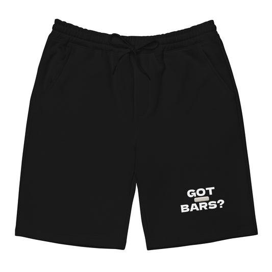 Got Bars Men's fleece shorts | Swaggy Collective Street Wear - Swaggy Steals