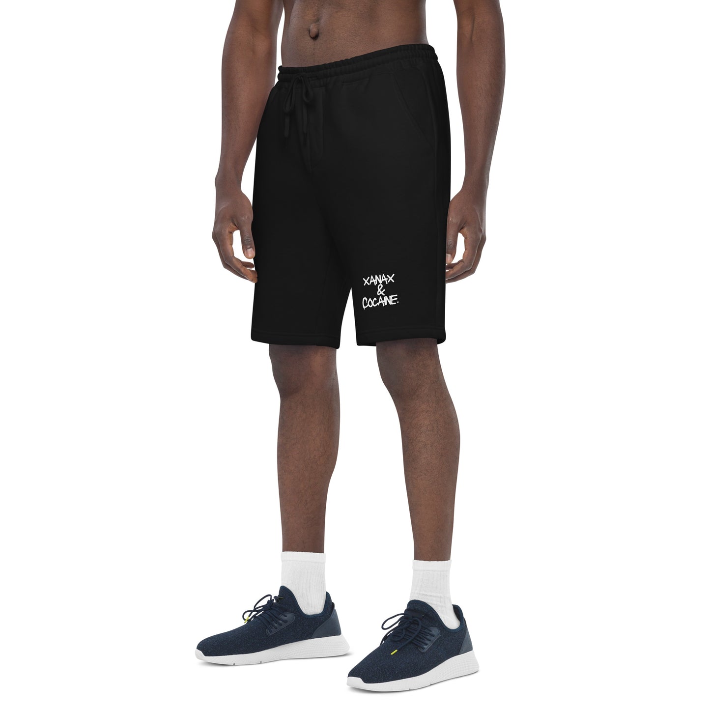 Xan and Blow Enthusiasts Men's fleece shorts | Swaggy Collective Street Wear - Swaggy Steals