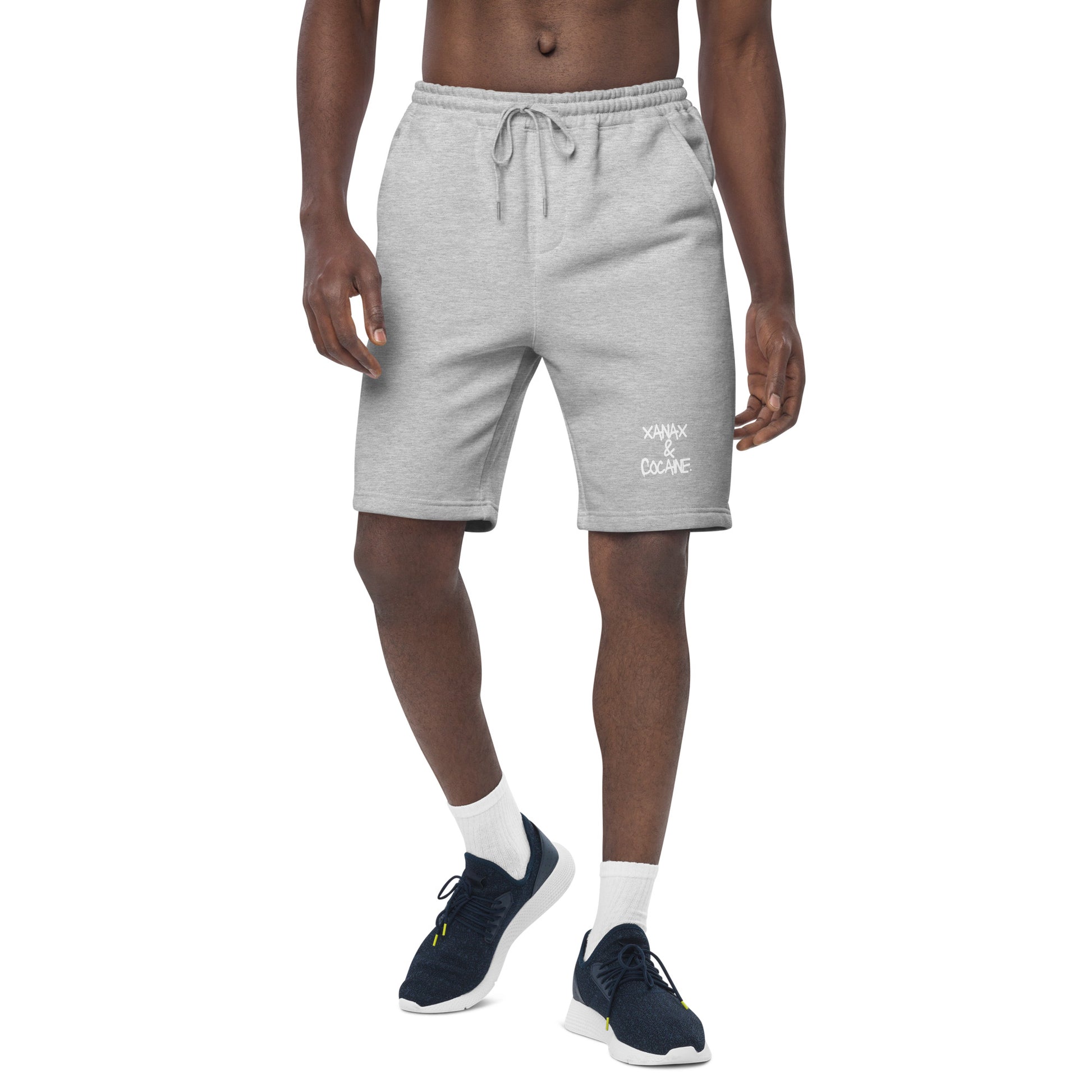 Xan and Blow Enthusiasts Men's fleece shorts | Swaggy Collective Street Wear - Swaggy Steals