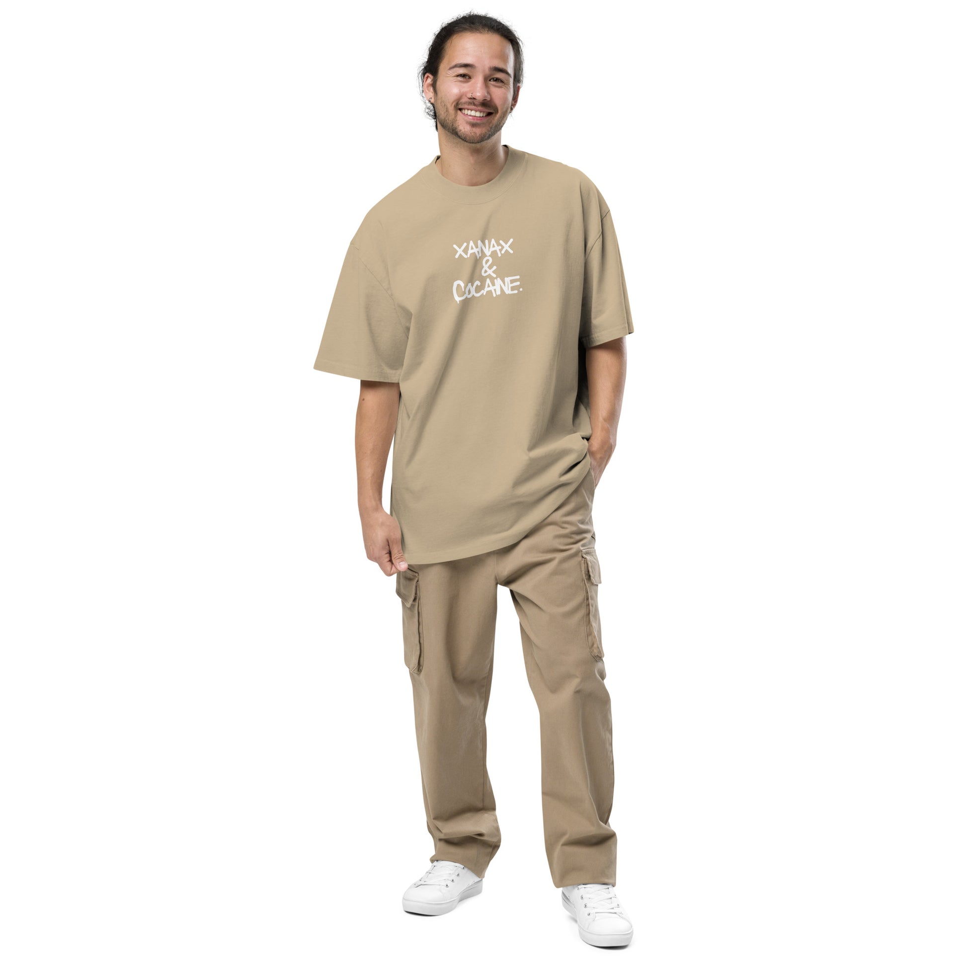 Xan and Blow Enthusiast Oversized faded t-shirt | Swaggy Collective Street Wear - Swaggy Steals